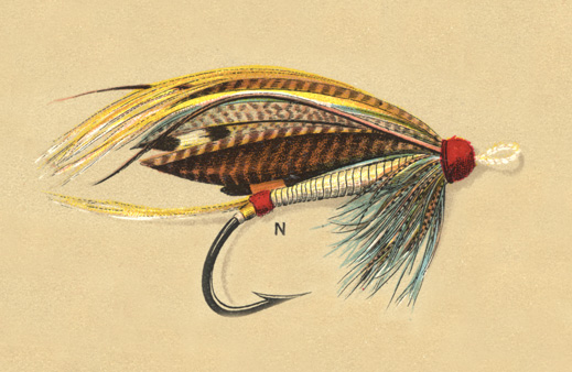 Salmon Fly, circa 1880